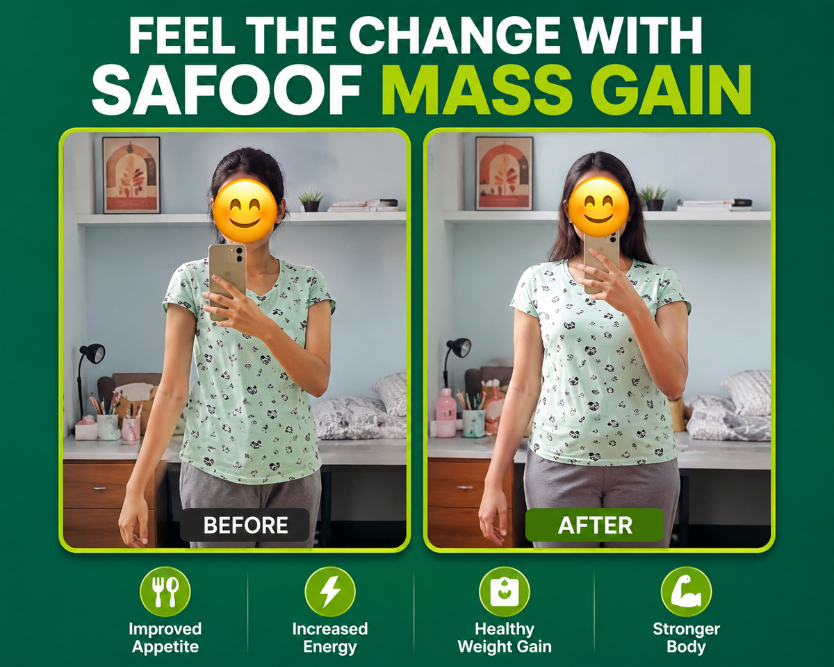 SAFOOF MASS GAIN ( 500 Gm/Half Kg )